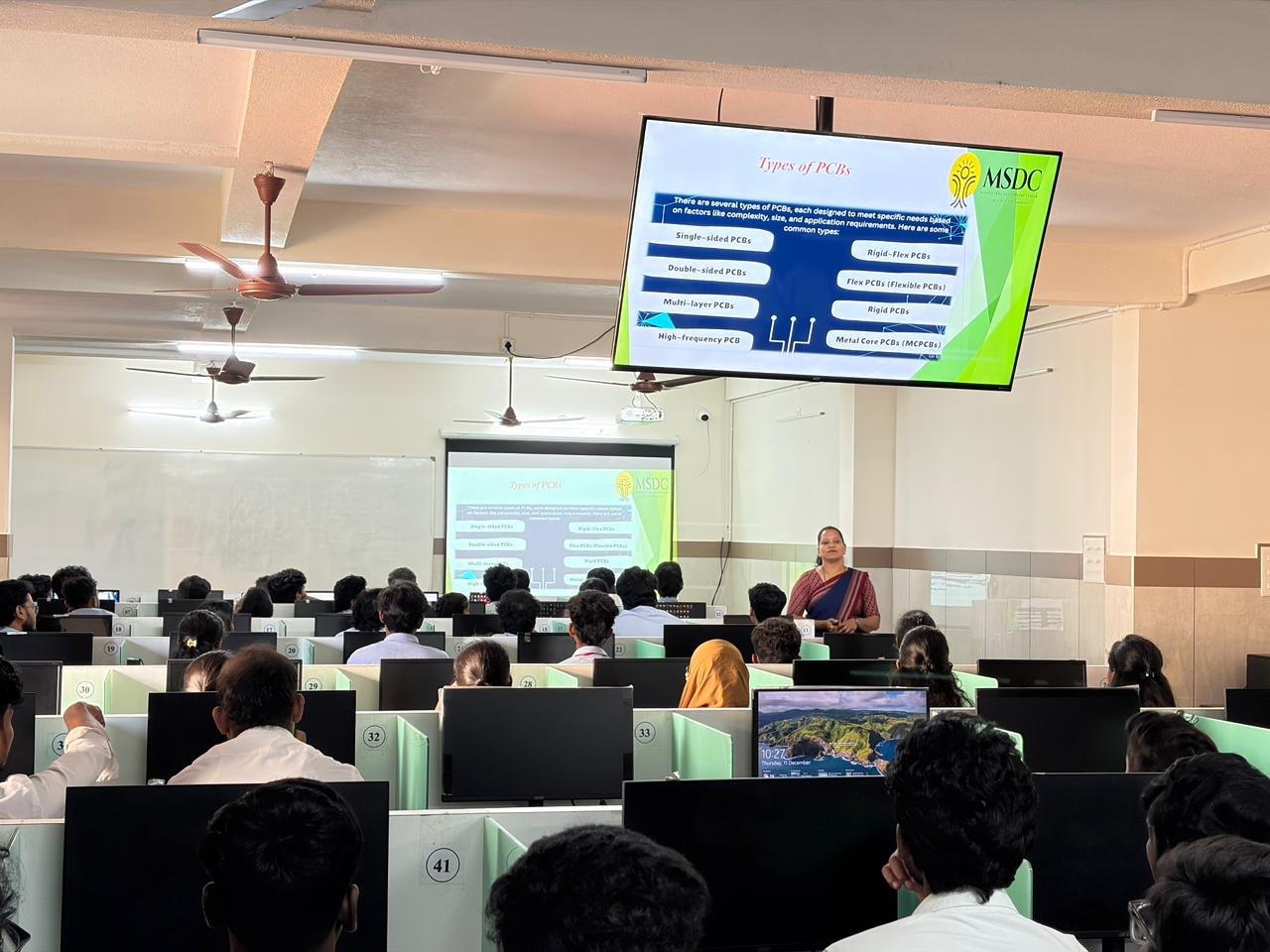 Workshop on “PCB Designing and Prototyping.”